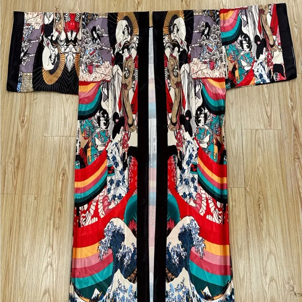 Wave Kimono